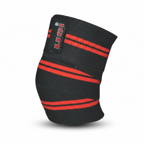 2 Line Knee Wraps - 733KW USI | Kibi Sports
