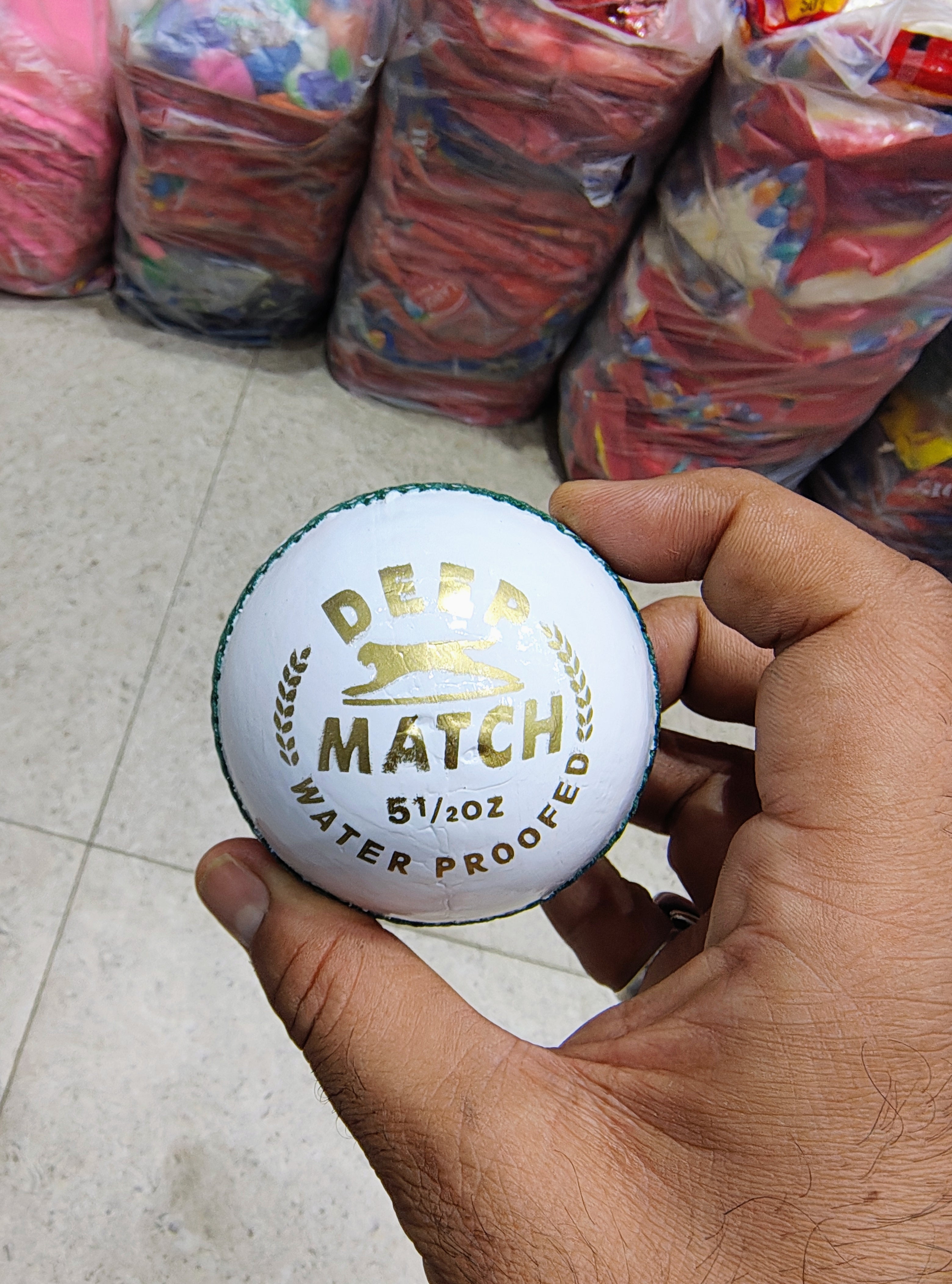 Leather ball match 4pcs