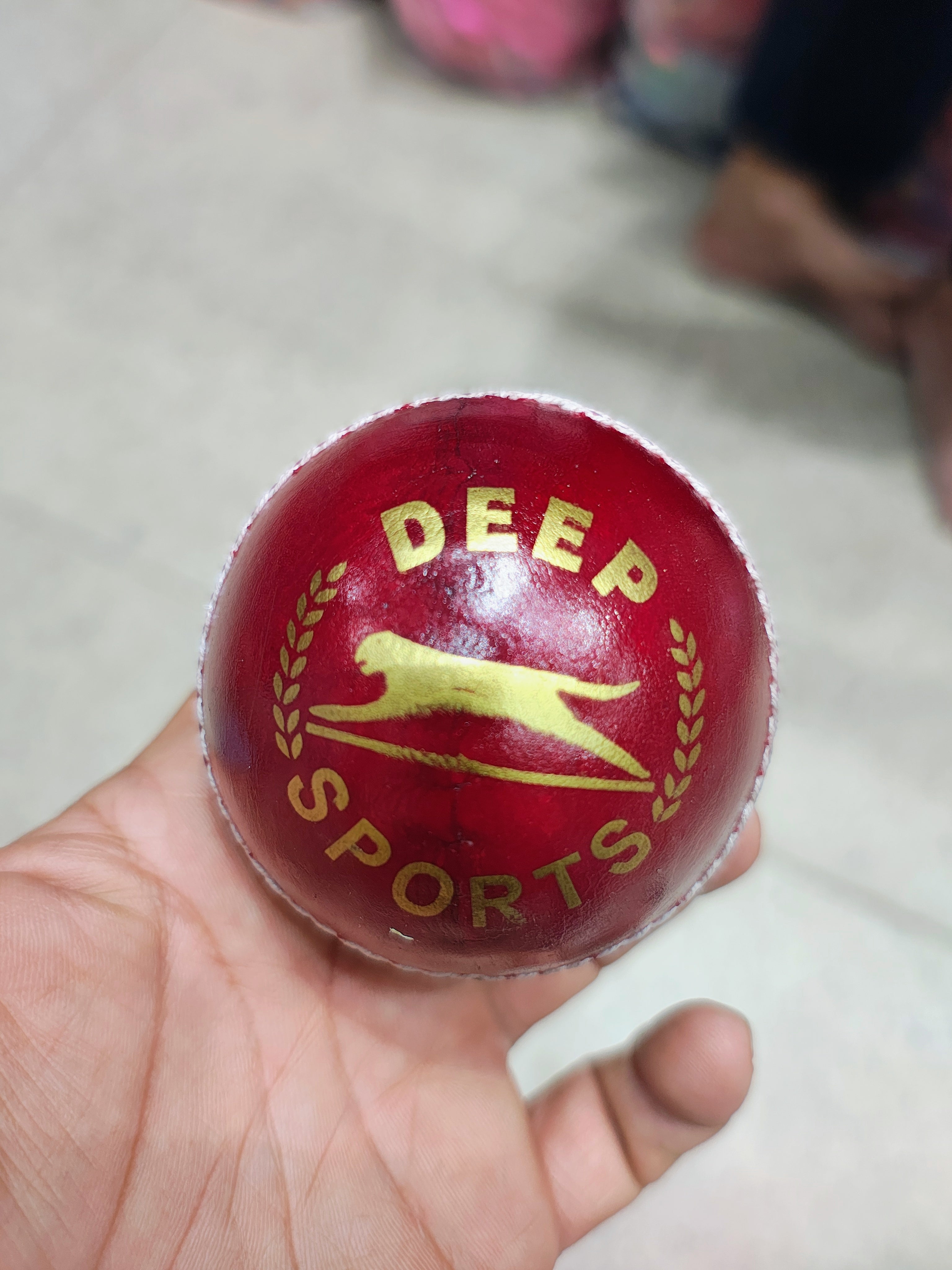 Leather ball match 4pcs