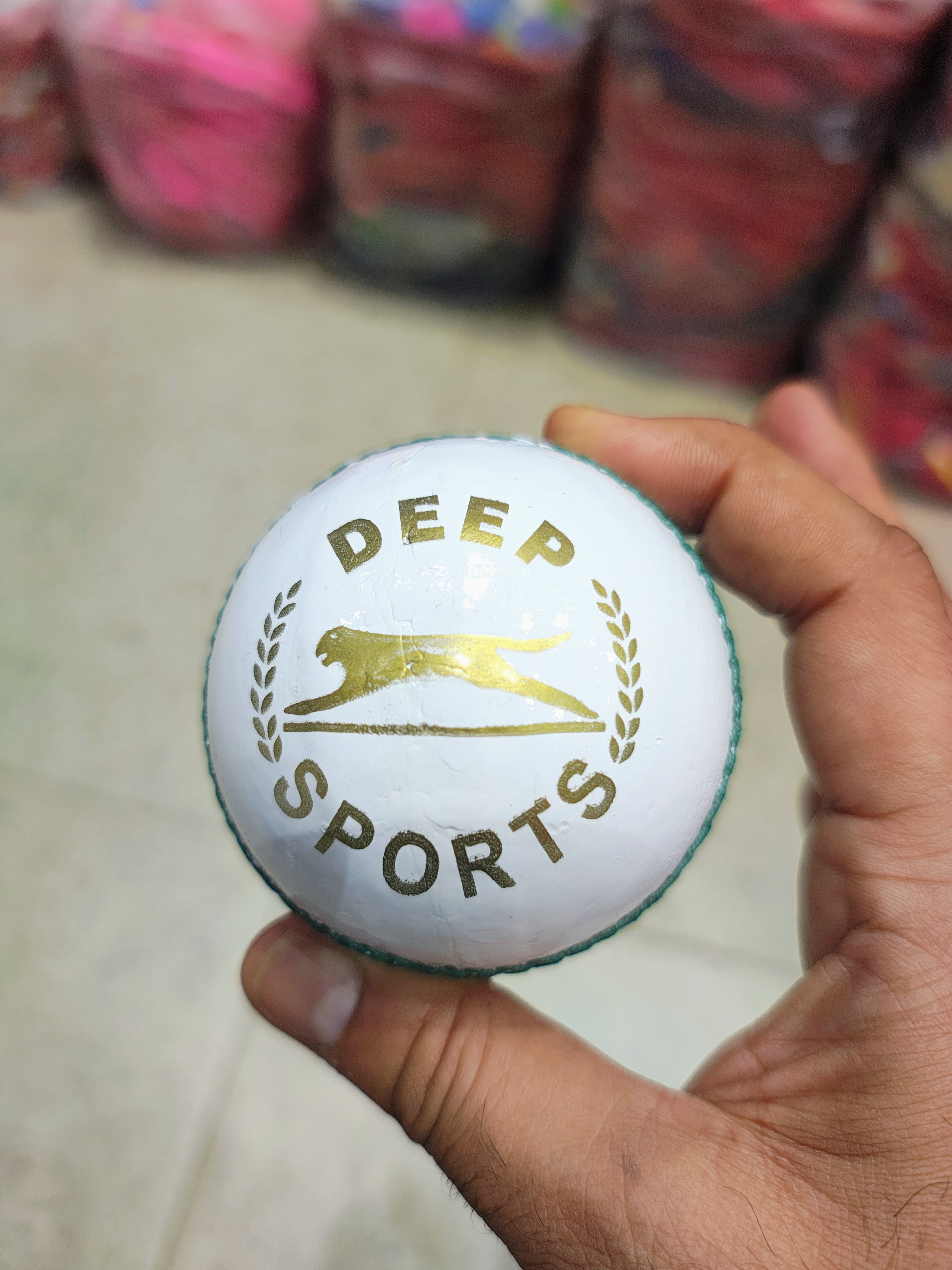 Leather ball match 4pcs