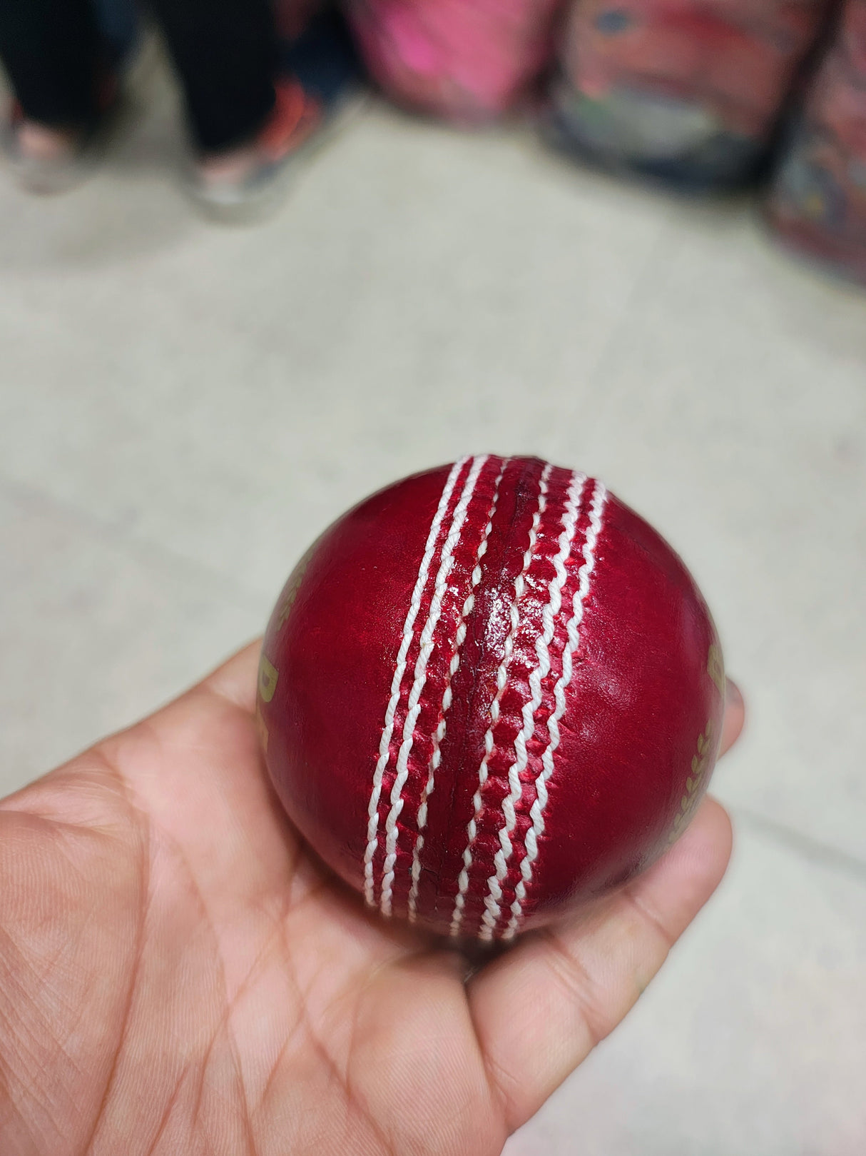 Leather ball match 4pcs