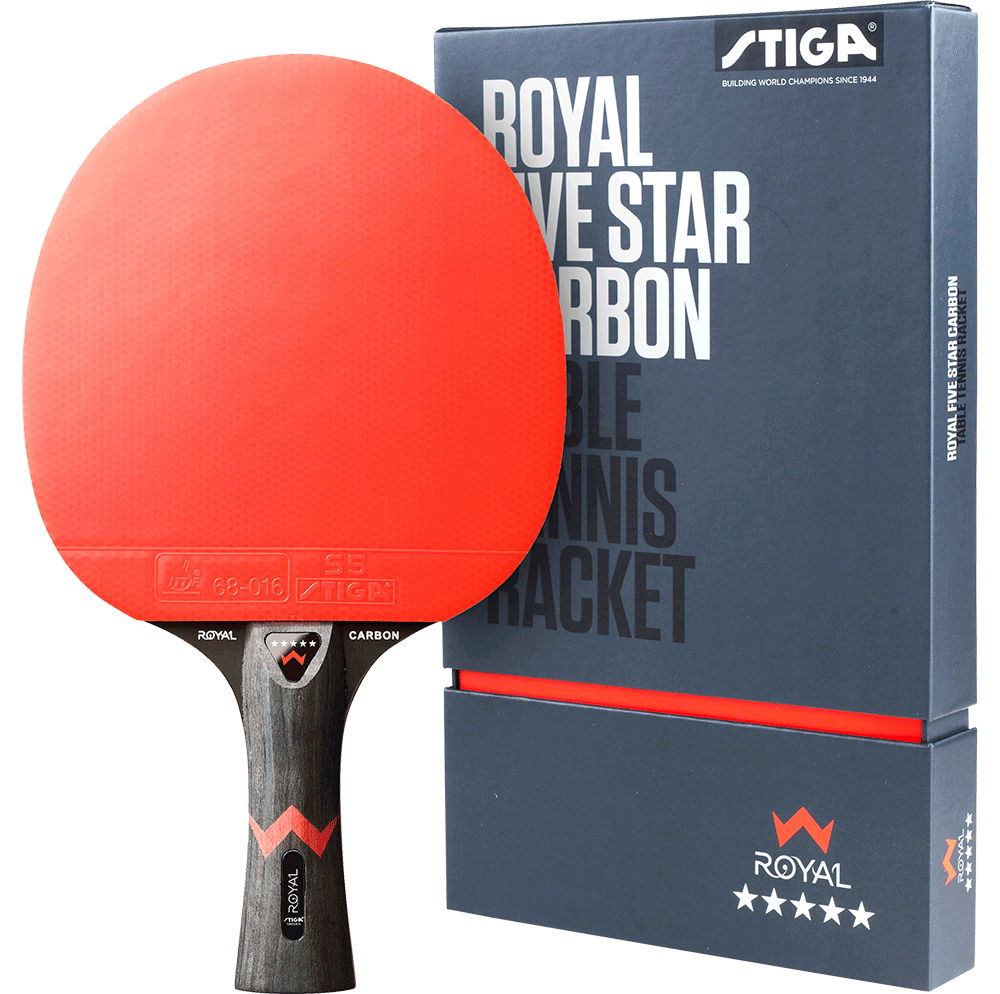 Cosco STIGA Royal Carbon Tennis Bat - Cosco Table Tennis Equipment