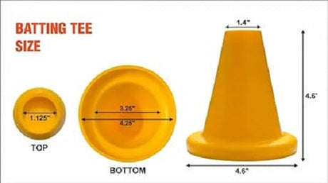 Batting Tee - Pack of 4 | Greenland Enterprises (Gls Sports)