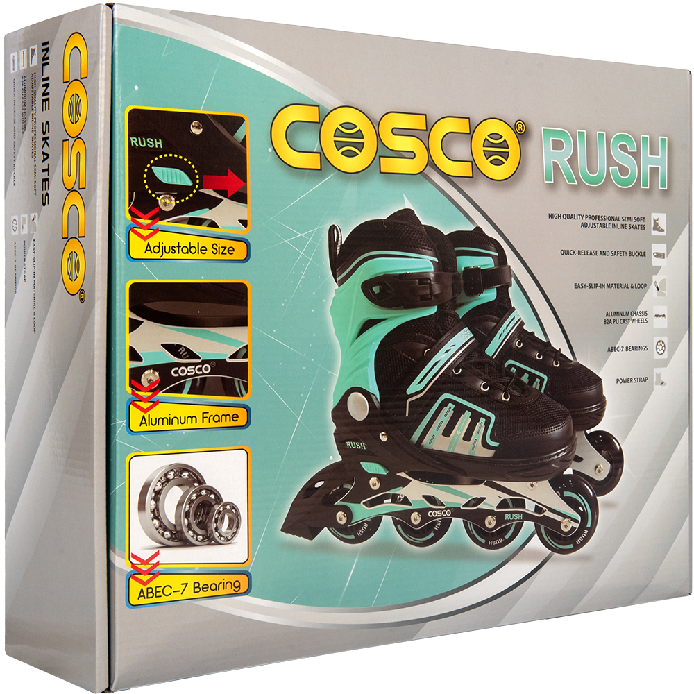 Cosco Inline Skate RUSH S|M|L|XL - Cosco Skating Equipment