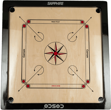 Cosco Carrom Borad Sapphire 33 inches - Cosco Carrom Equipment