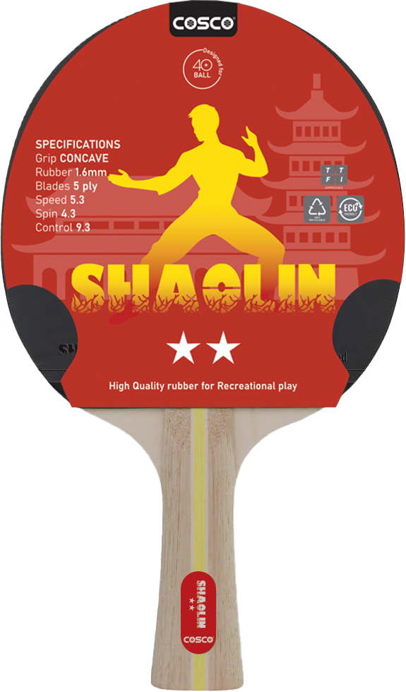 Cosco Shaolin Set Table Tennis Bat - Cosco Table Tennis Equipment