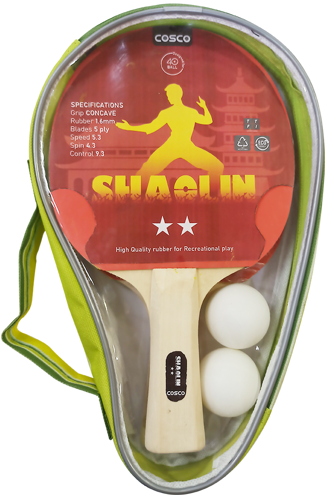 Cosco Shaolin Set Table Tennis Bat - Cosco Table Tennis Equipment