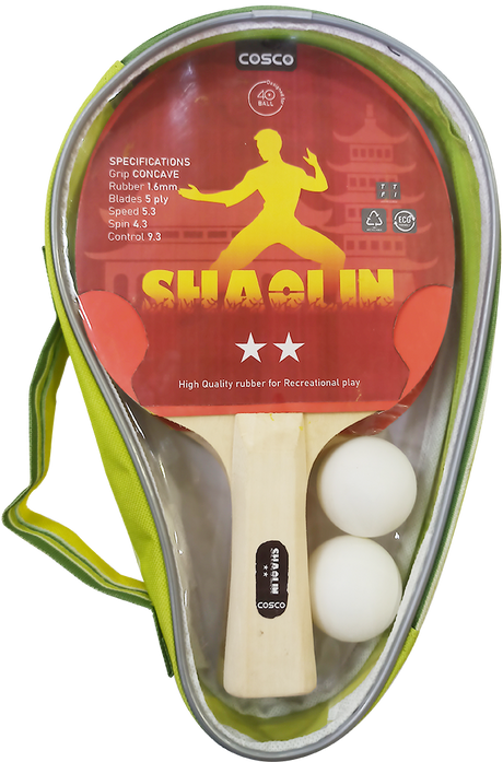 Cosco Shaolin Set Table Tennis Bat - Cosco Table Tennis Equipment