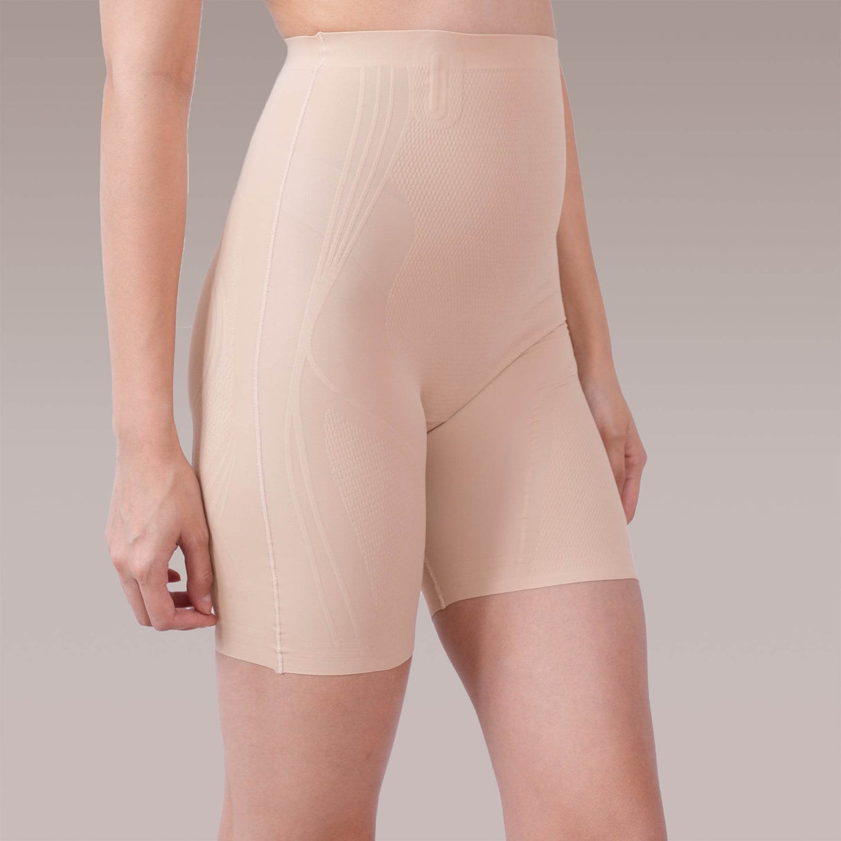 Ultimate Sculpting Seamless High Waist Compression Shaper Shorts - Tummy, Hip & Thigh Control for a Flawless Silhouette