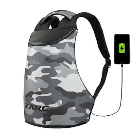 Zarc (Camouflage) - 22 litres,  Anti Theft Laptop backpack (15.6 inch laptops)