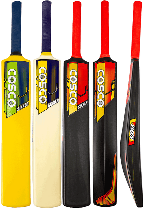 Cosco Sixxer Tennis Cricket Bat FULL - Cosco Cricket Equipment
