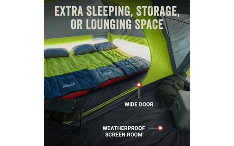 COLEMAN Skydome Darkroom 8P Tent