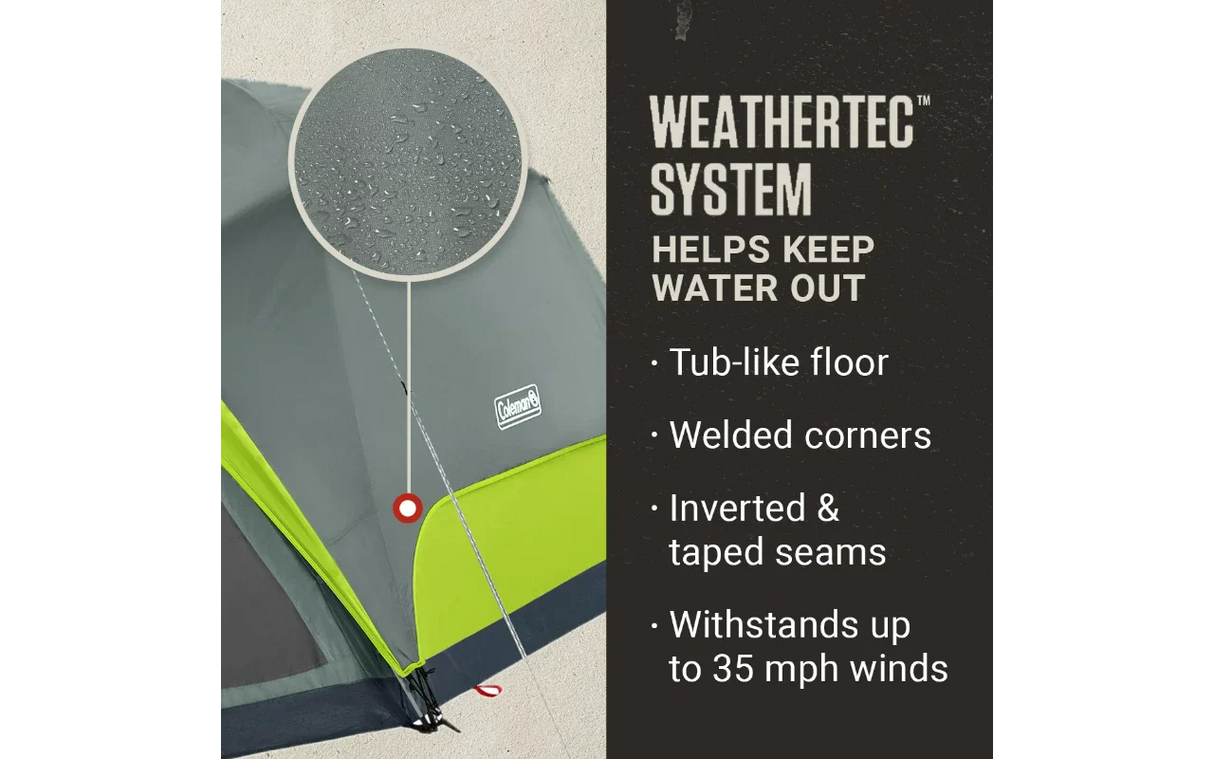 COLEMAN Skydome Darkroom 8P Tent