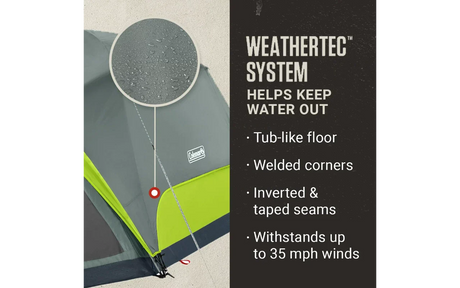 COLEMAN Skydome Darkroom 8P Tent