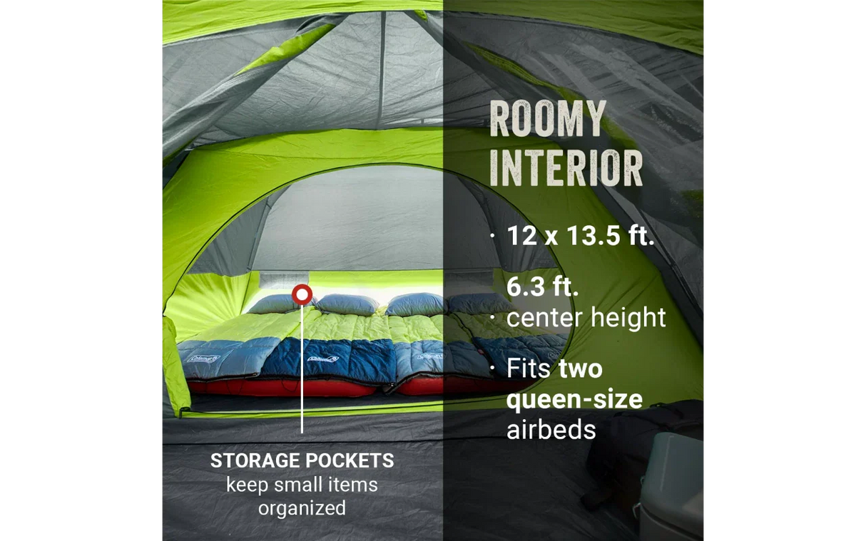 COLEMAN Skydome Darkroom 8P Tent