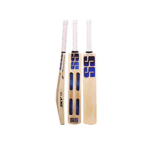 SS Sky Players jumbo Kashmir Willow Cricket Scoop Bat | KIBI SPORTS SS