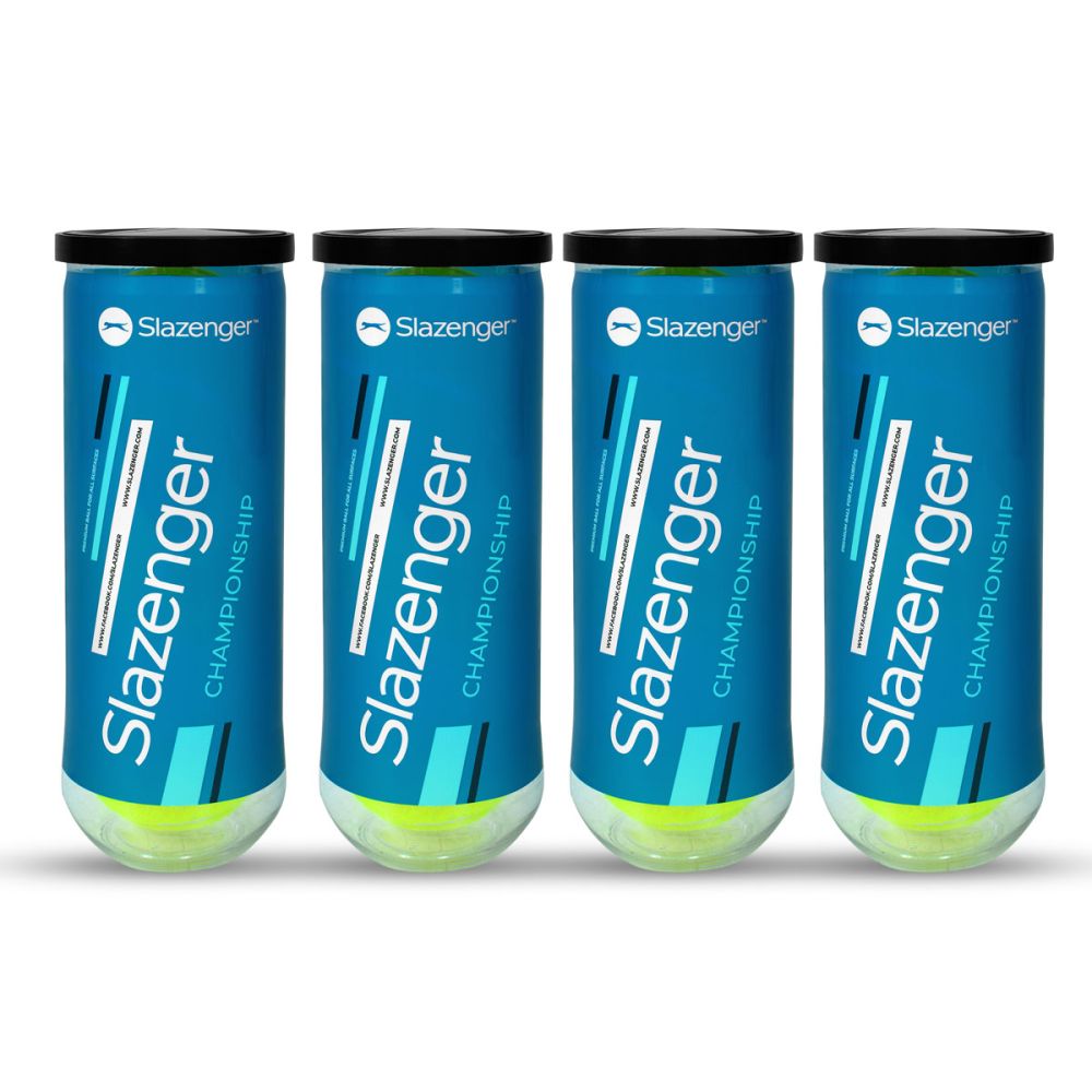 SLAZENGER Championship Tennis Ball Dozen (12 Balls)
