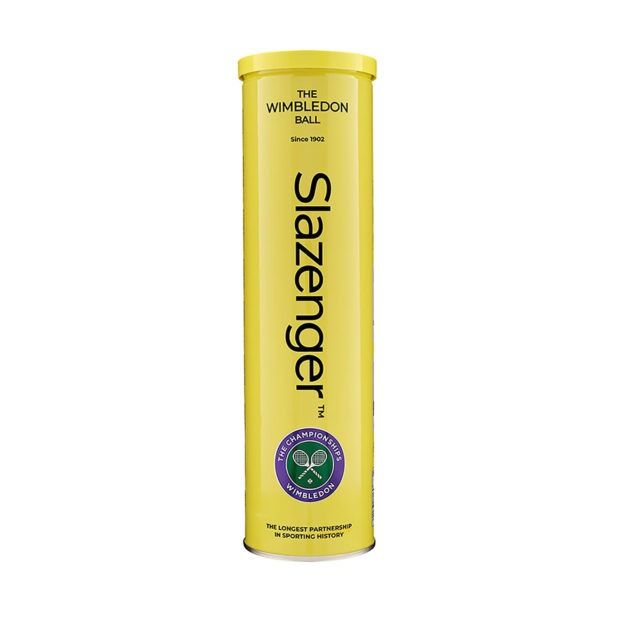 SLAZENGER Wimbledon Tennis Ball CAN (3 Balls)