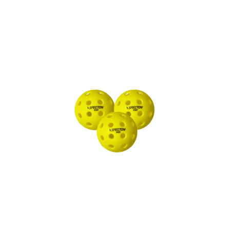 SPECTON Rize 40 Holes Performance Pickleballs (Pack of 3) | Specton Sports International