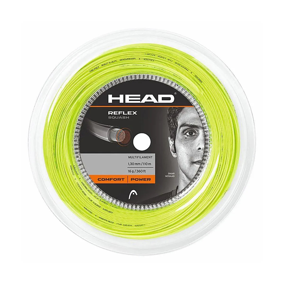 HEAD Reflex Squash String Reel (16G)