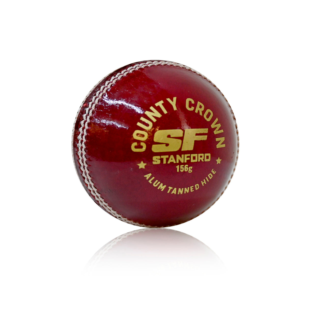 SF County Crown Leather Ball - Stanford Cricket