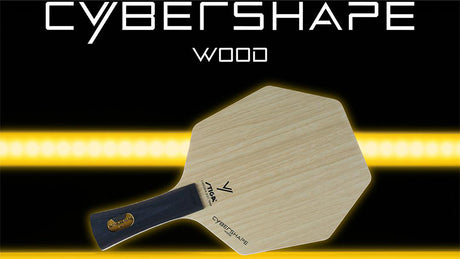 Cosco STIGA Cybershape Wood Tennis Bat - Cosco Table Tennis Equipment