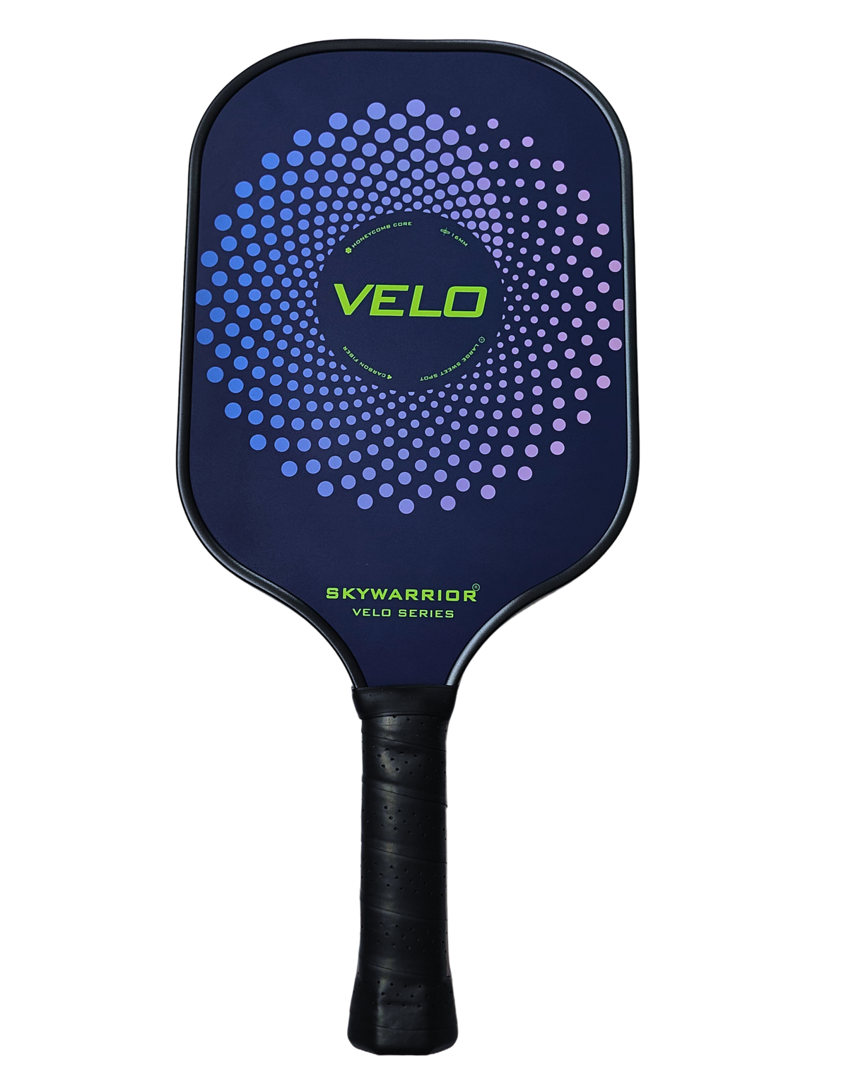 Skywarrior VELO Pickleball Paddle (Black Grip)