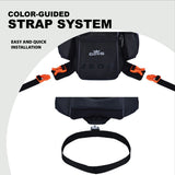 Gods Zeon R1 (Fibre Tank) - Motorcycle Tank Bag with Capsule Rain Cover