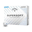 Callaway Supersoft Splatter 360 Golf Balls - White/Blue