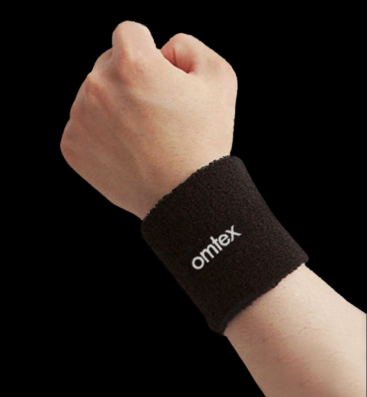 Wrist Sweat Band Black (3 inch)