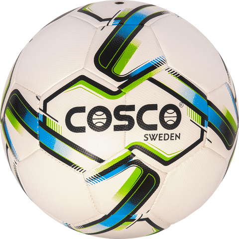 Cosco Sweden S-5 P.U. LEATHER, MACHINE STITCHED Football | KIBI Sports