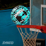 Synco Culture Series Men's Basketball (Size-7) Blue-Black