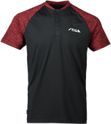 Cosco STIGA T Shirt TEAM Black/Red | KIBI Sports Cosco