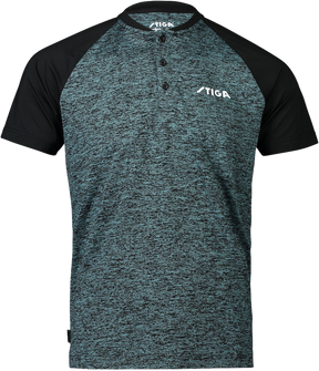 Cosco STIGA T Shirt TEAM Green/Black - Cosco Sports Equipment