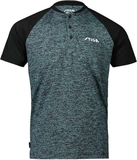 Cosco STIGA T Shirt TEAM Green/Black - Cosco Sports Equipment