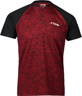 Cosco STIGA T Shirt TEAM Red/Black - Cosco Sports Equipment