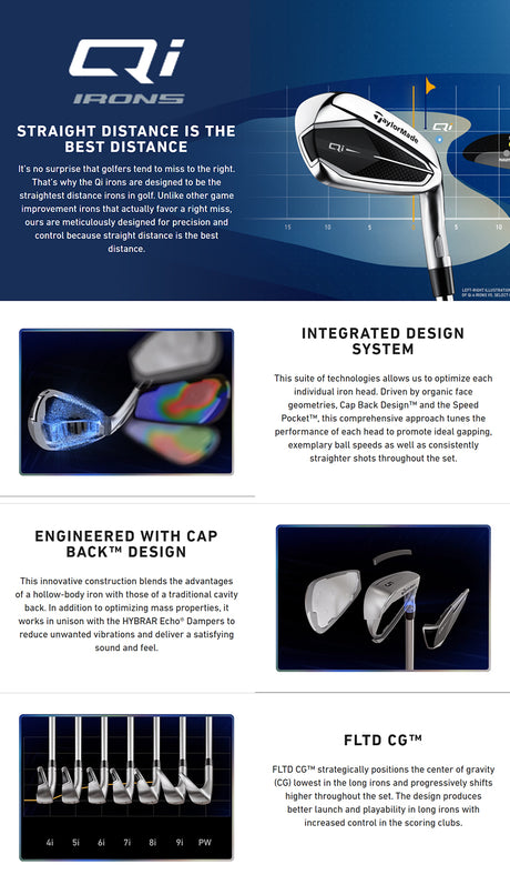 Taylormade Qi (5-S) Steel Irons