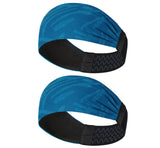 Sports Headband For Men and Women (Teal Pattern)