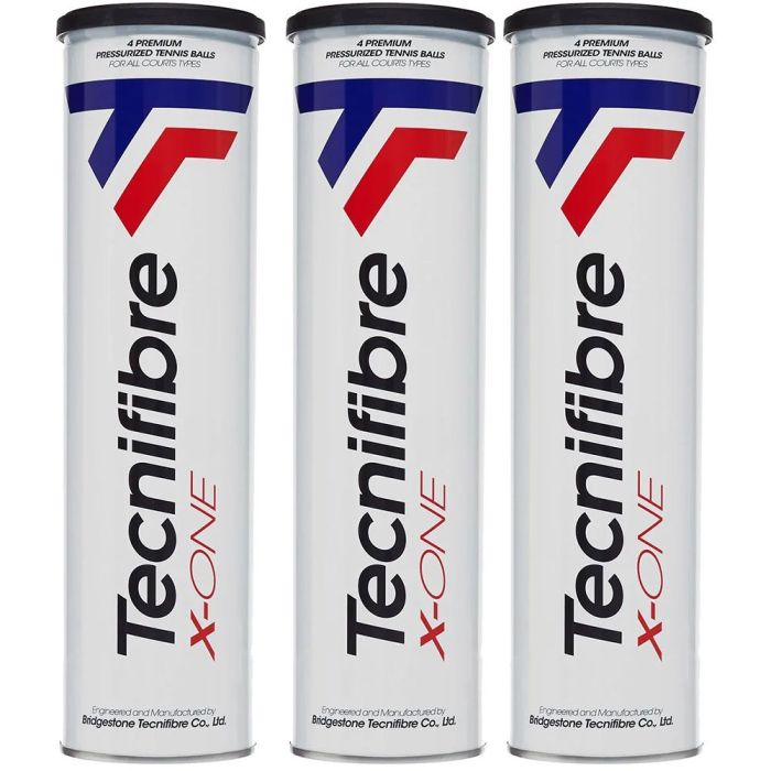 Tecnifibre X-One 4-Balls Can | Kibi Sports Tecnifibre
