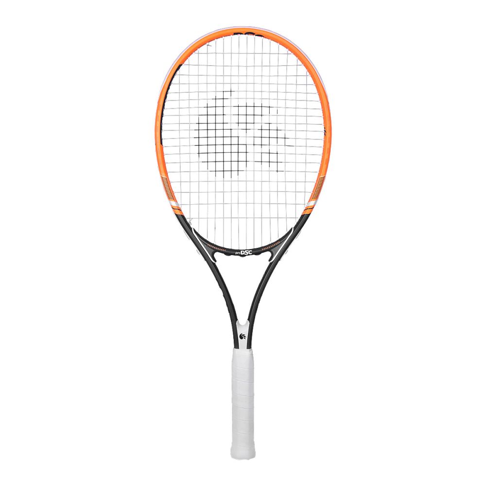 DSC TI. Thunder Tennis Racquet (Grey/Orange)