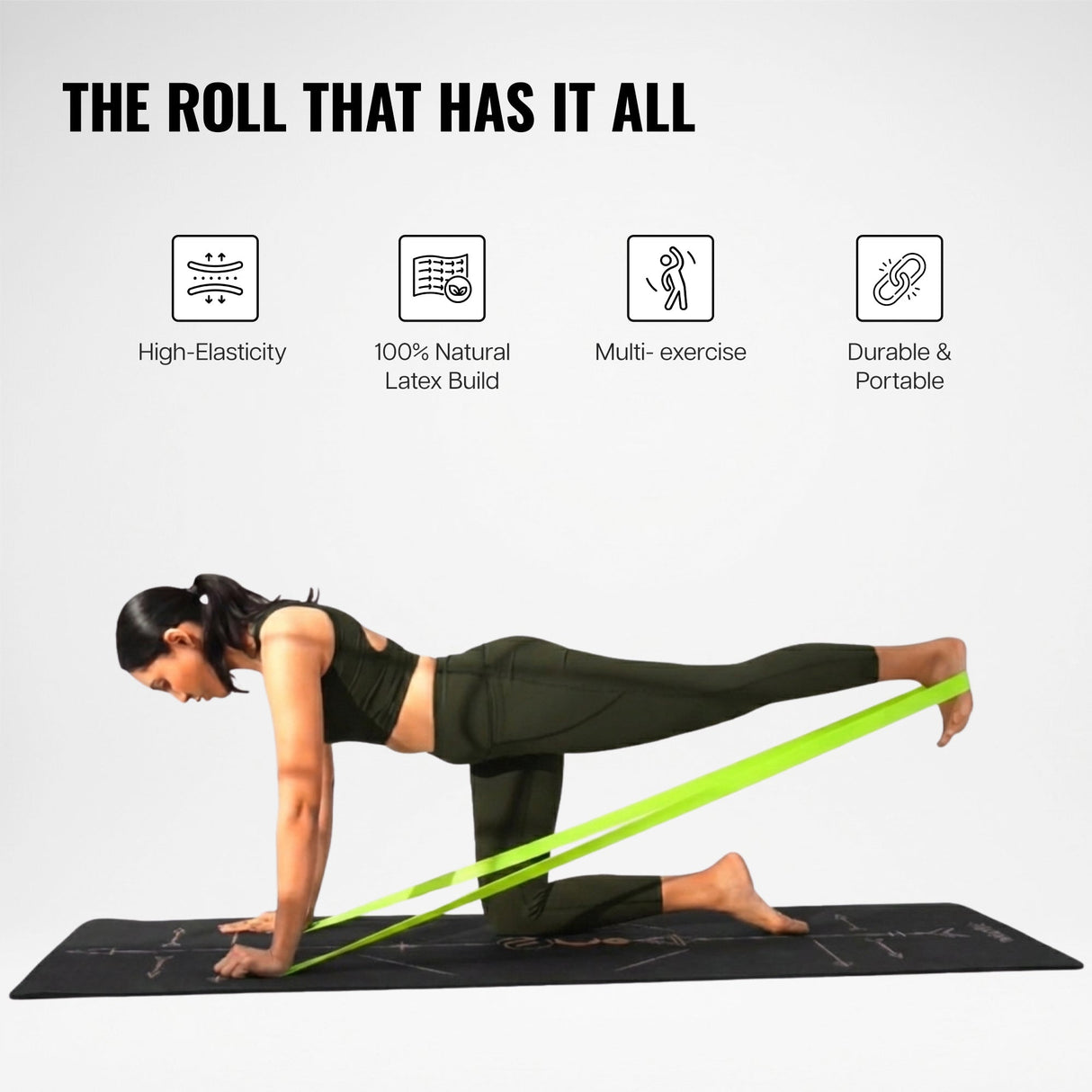 HQ TPE Thera Band Roll 22mtr