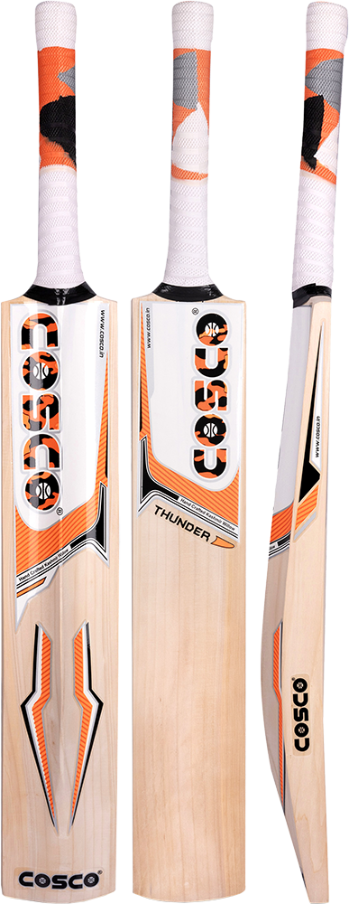 COSCO Thunder Kashmir Willow Cricket Bat FULL - Cosco Cricket Equipment