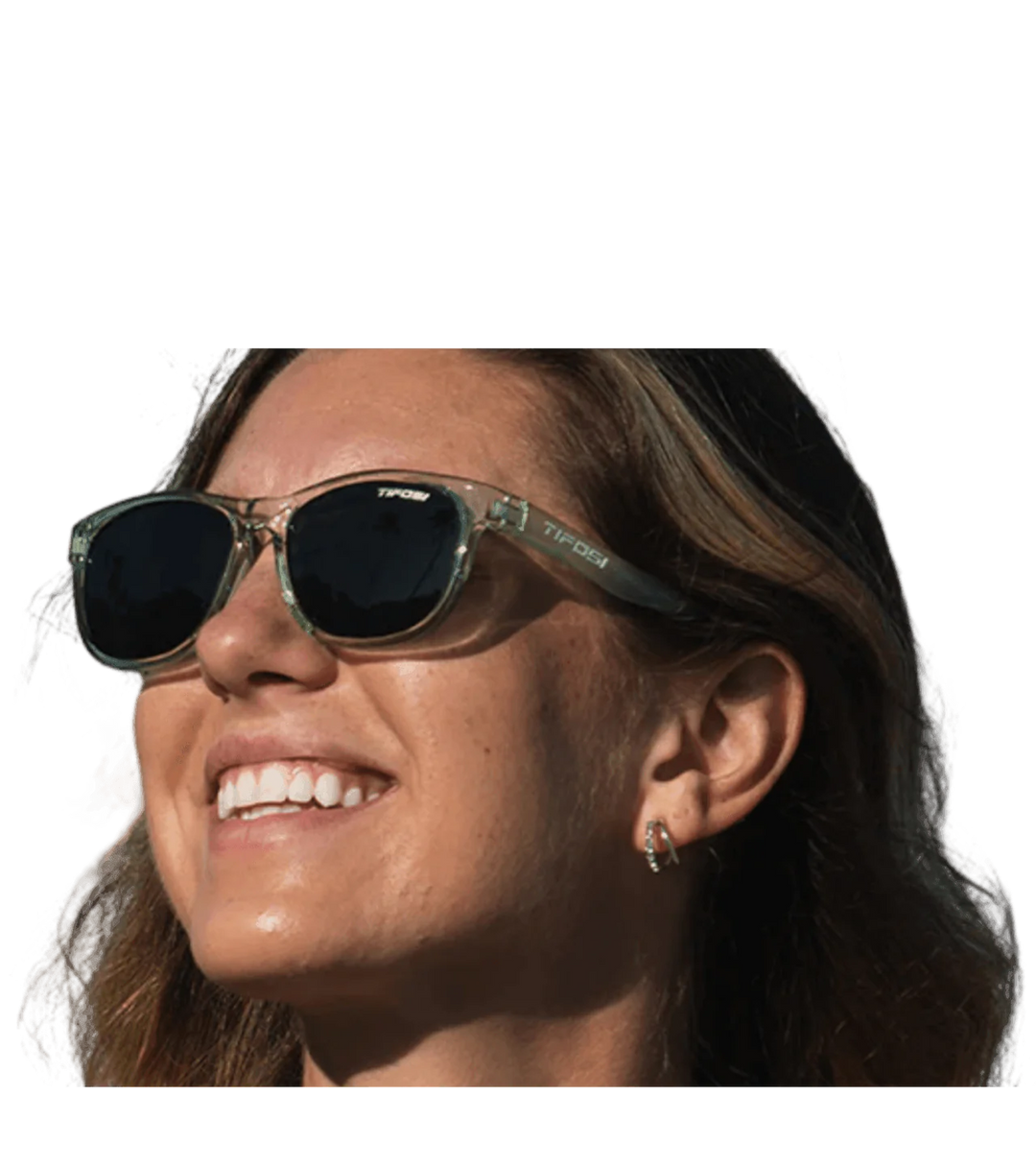 Bottle Green Tifosi Swank Smoke Frame Glasses | KIBI SPORTS
