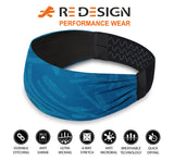 Sports Headband For Men and Women (Teal Pattern)