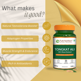 Tongkat Ali  Natural Vitality, Stamina & Energy Herb for Men