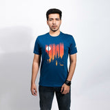 Trees and Wolf Men's Tshirt - Gods Exclusive Collection