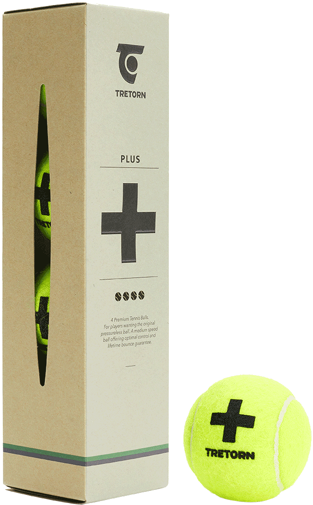 Cosco Tretorn Plus Tennis Ball (Pack of 4) | KIBI Sports