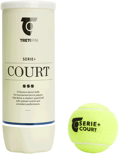 Tennis TRETORN SERIE + COURT (2Petcans Total 6 Balls) | Cosco