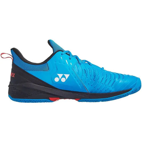 Yonex Power Cushion Sonicage 3 Men's Tennis Shoes (Blue/Black) | Noah Sports