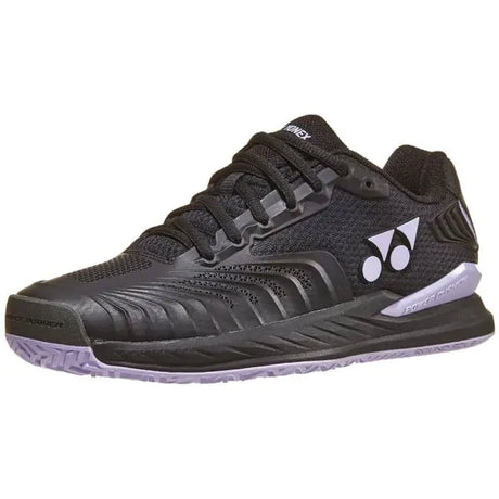 Yonex Power Cushion Eclipsion 4 Men's Tennis Shoes (Black/Purple) | Noah Sports